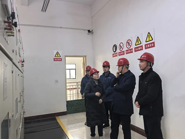 必一(中国)新春慰问送关怀，节前安全督导保平安